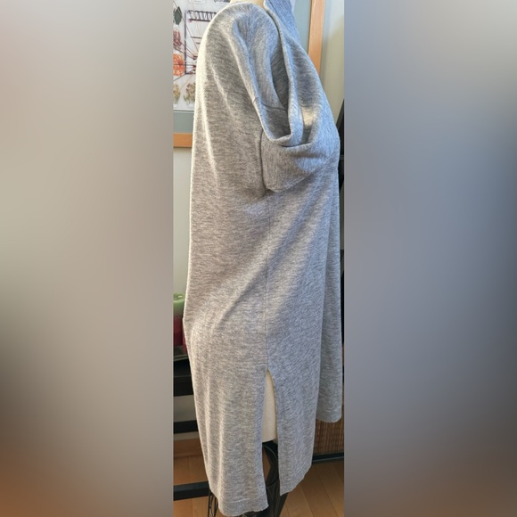 Eileen Fisher Crew Neck Gray Merino blend Tunic in XS/TP - Picture 4 of 9